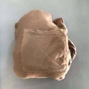 Solly Baby Wrap camel tan color  EUC, OS